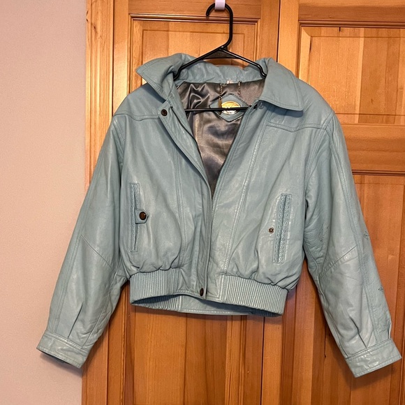 LANTER Vintage Leather Jacket - Picture 1 of 4